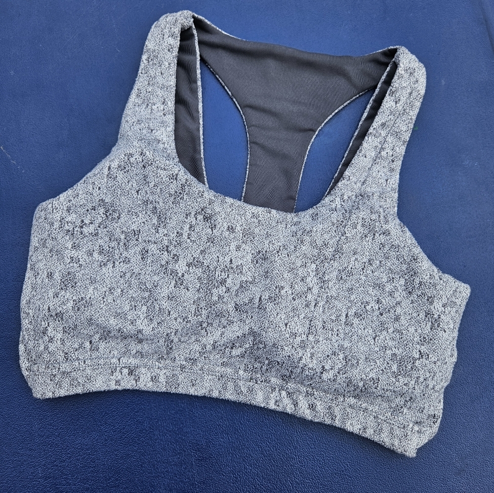 Gymshark - Grey sports bra, size Medium.